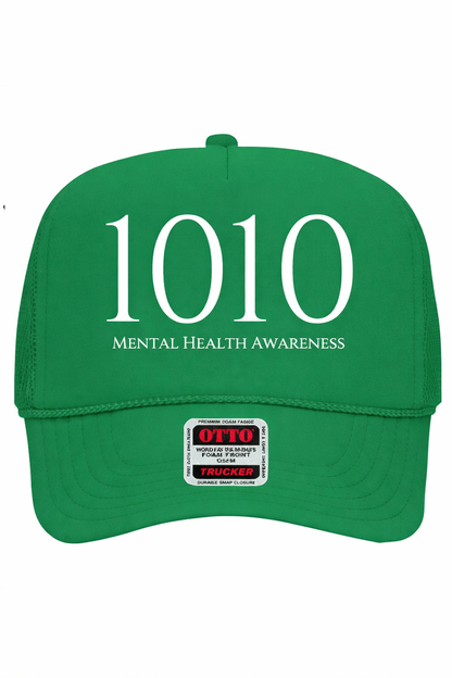 1010 MHA TRUCKER HAT (BLACK, RED, OR GREEN)