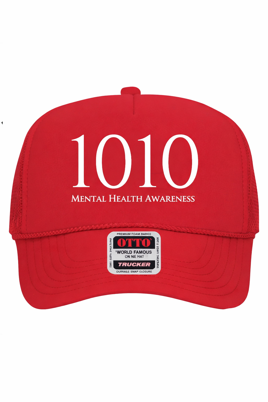 1010 MHA TRUCKER HAT (BLACK, RED, OR GREEN)