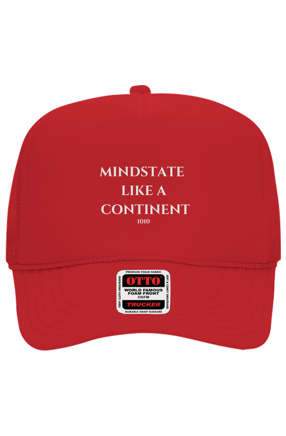 MINDSTATE TRUCKER HAT (BLACK, RED, OR ROYAL BLUE)